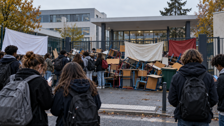 Blocus lycéens : un vieux mot, mais une contagion toute neuve